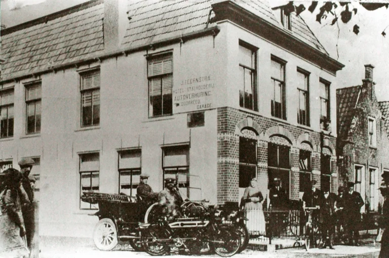 Oude foto van Teernstra